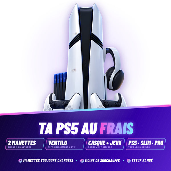 Station de charge PS5